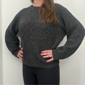 Vintage Wool Retro wide sleeve pullover Cambridge cozy Sweater